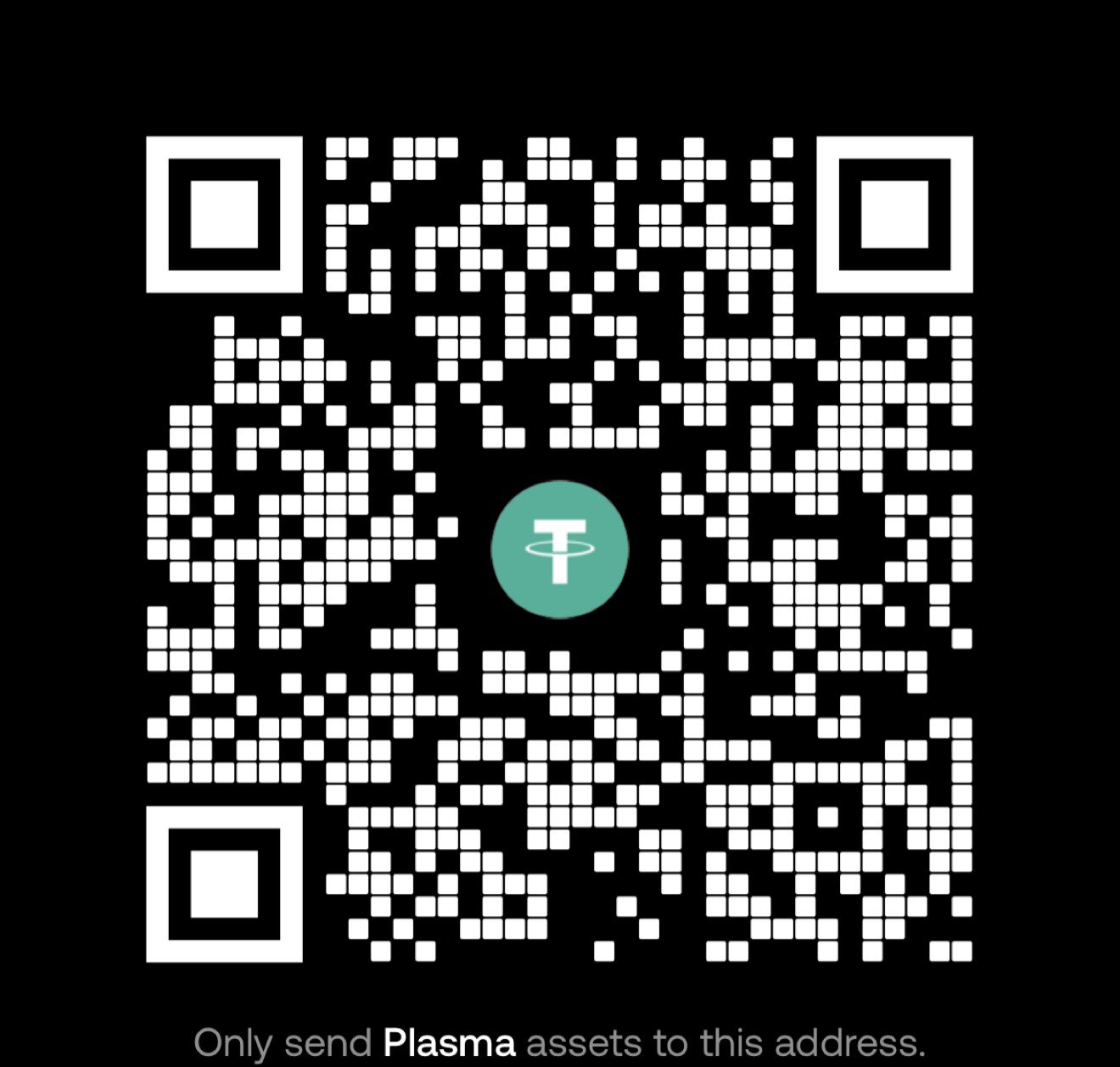 USDT Plasma Donation QR Code